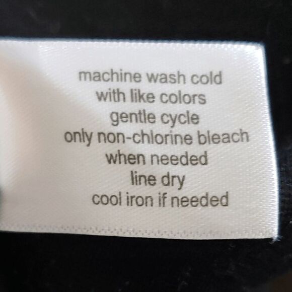 Lane Bryant Black Deep V-neck Tie Front Dress Size 24 - Picture 3 of 6